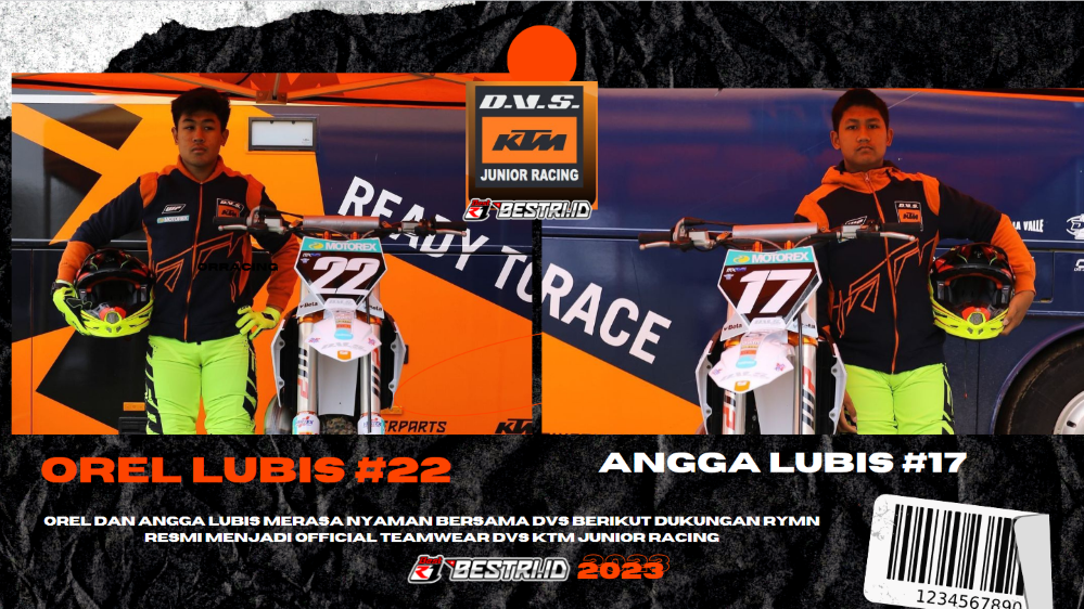 Entry List EMX 125 Ada nama Orel Lubis dan Angga Lubis