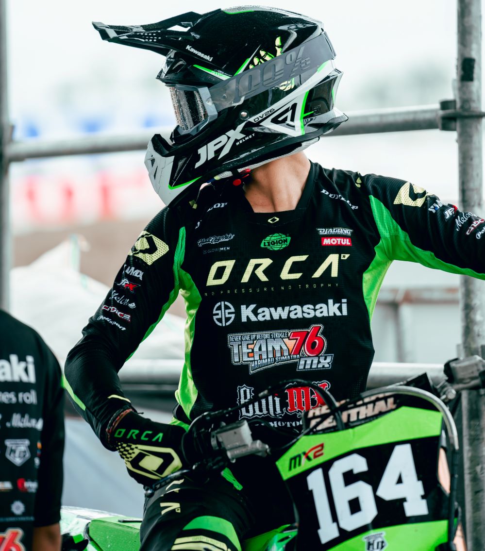 Orca Powergear Bikin Diva Ismayana Buktikan Kualitas Bertanding Bersama  Brand Lokal Indonesia di MXGP